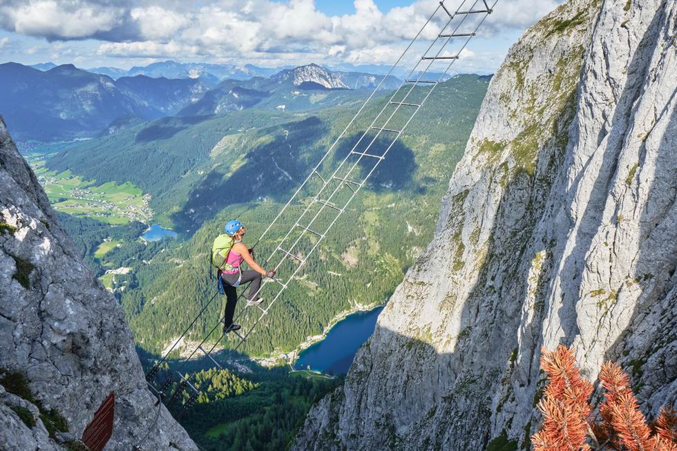 Klettersteig via ferrata